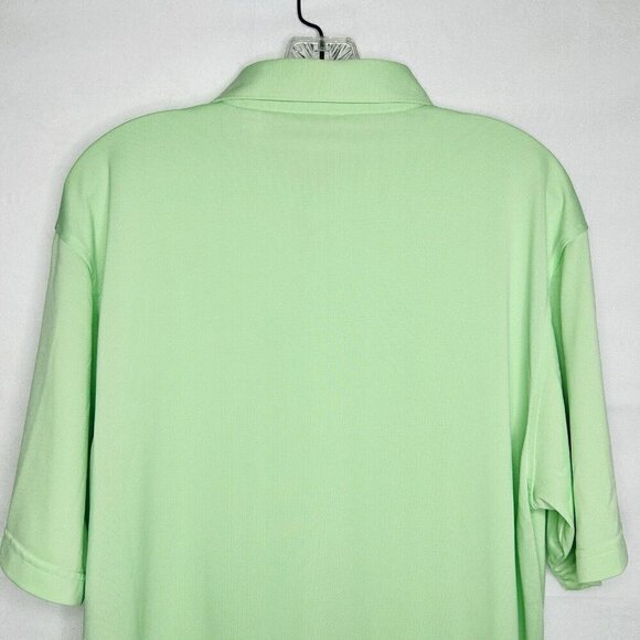 Peter Millar Polo Shirt Men’s L Pale Green Embroidered Chest - Picture 6 of 7